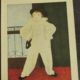 PIERROT WITH MASK PRINT