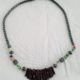 GRAY METALLIC NECKLACE