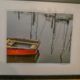 RED BOAT FRAMED PHOTO