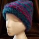 HAND-KNIT STRIPED HAT